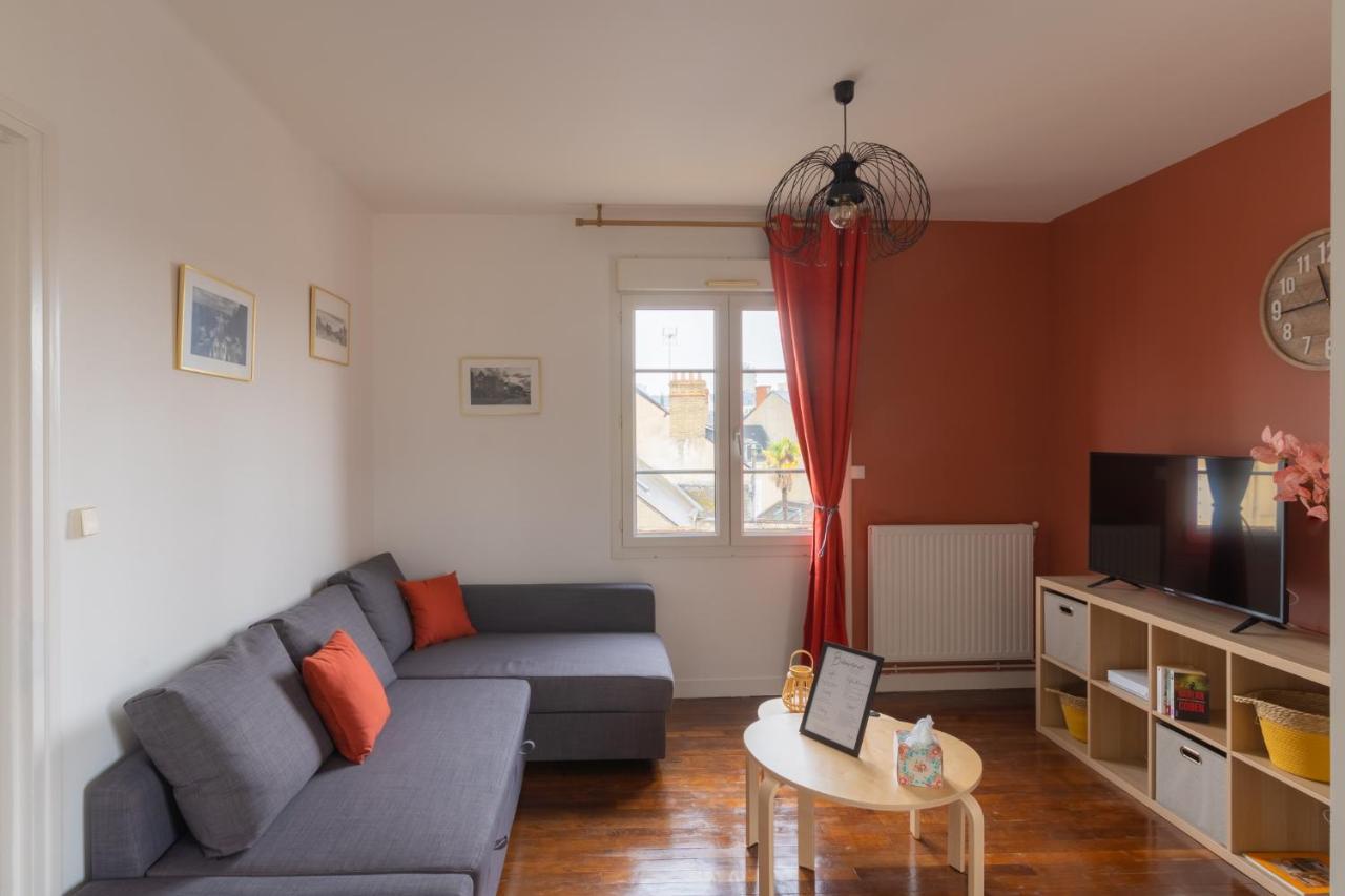 Appartement Cosy Avec Garage Prive 르망 외부 사진